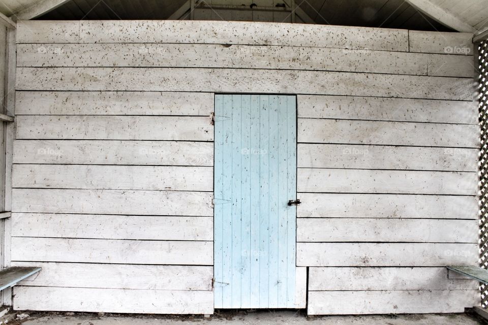 Blue Door Background