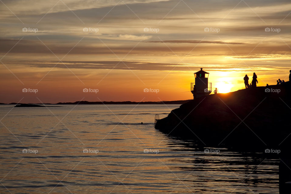 Sunset, Bohuslän, Sweden