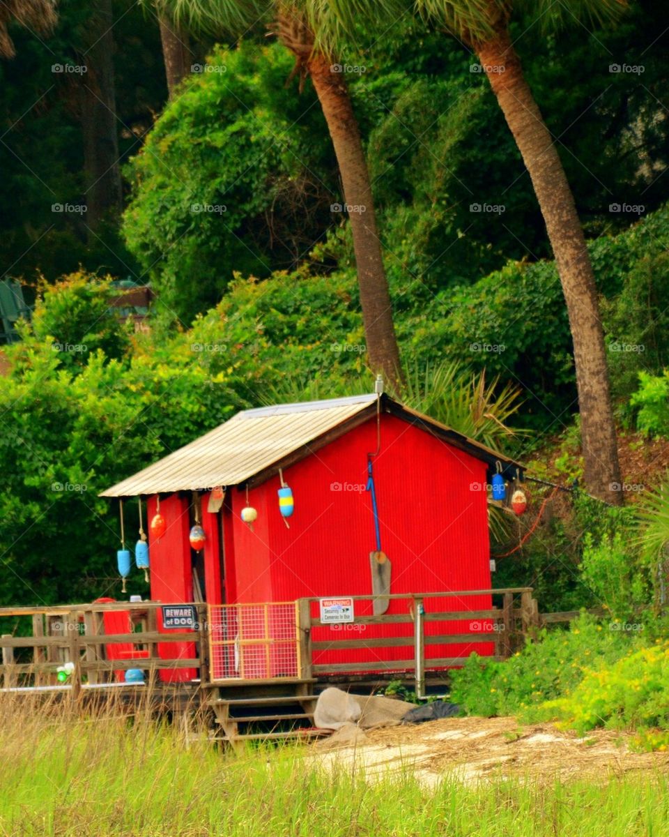 The fishing shack