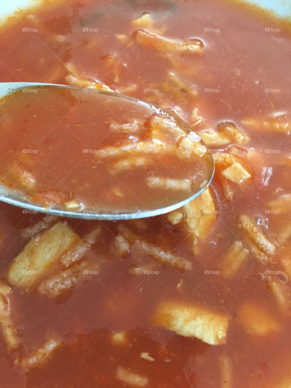 Chinese tomato soup 
