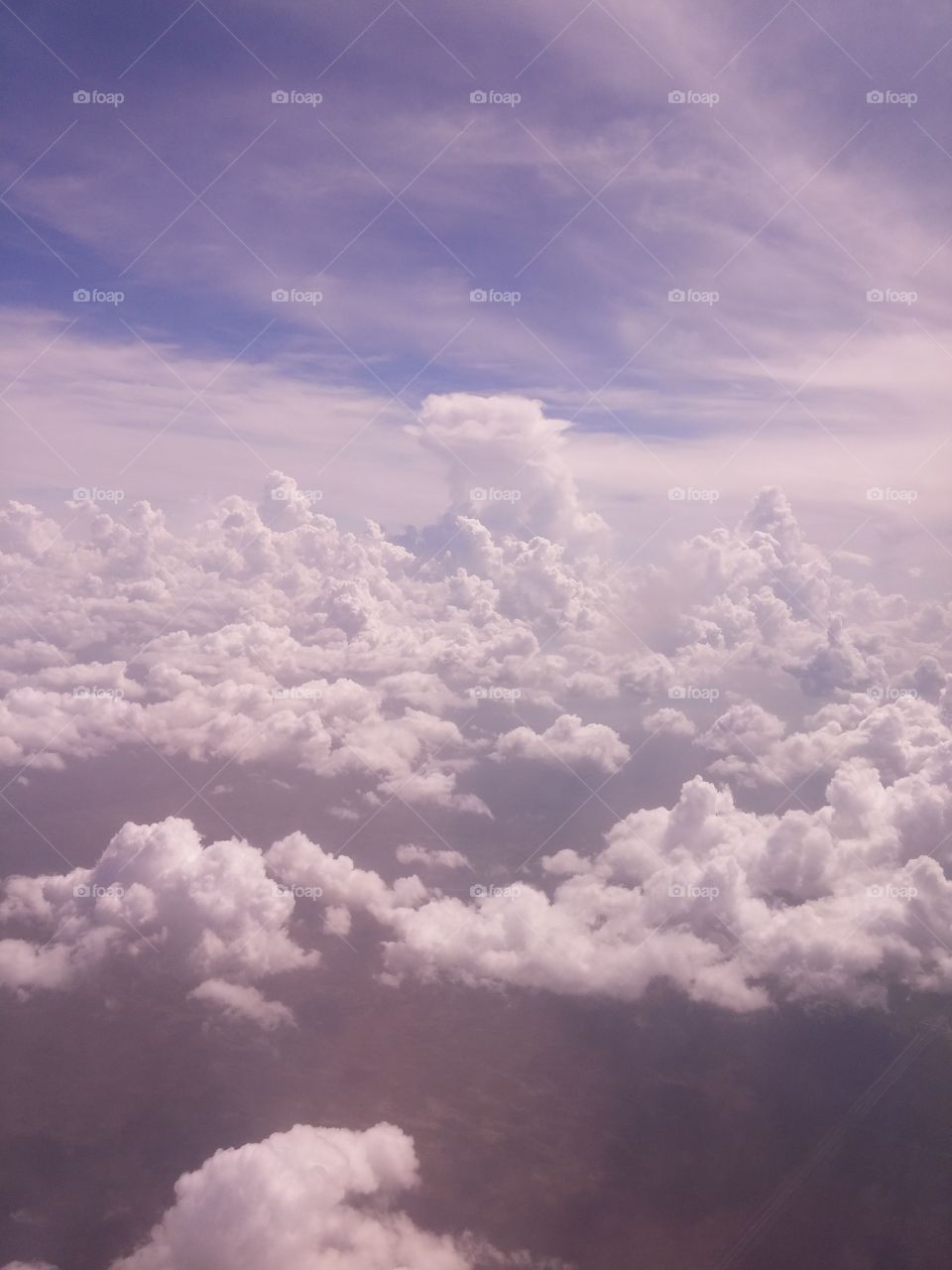 Flying High. I just love flying on cloudy days!