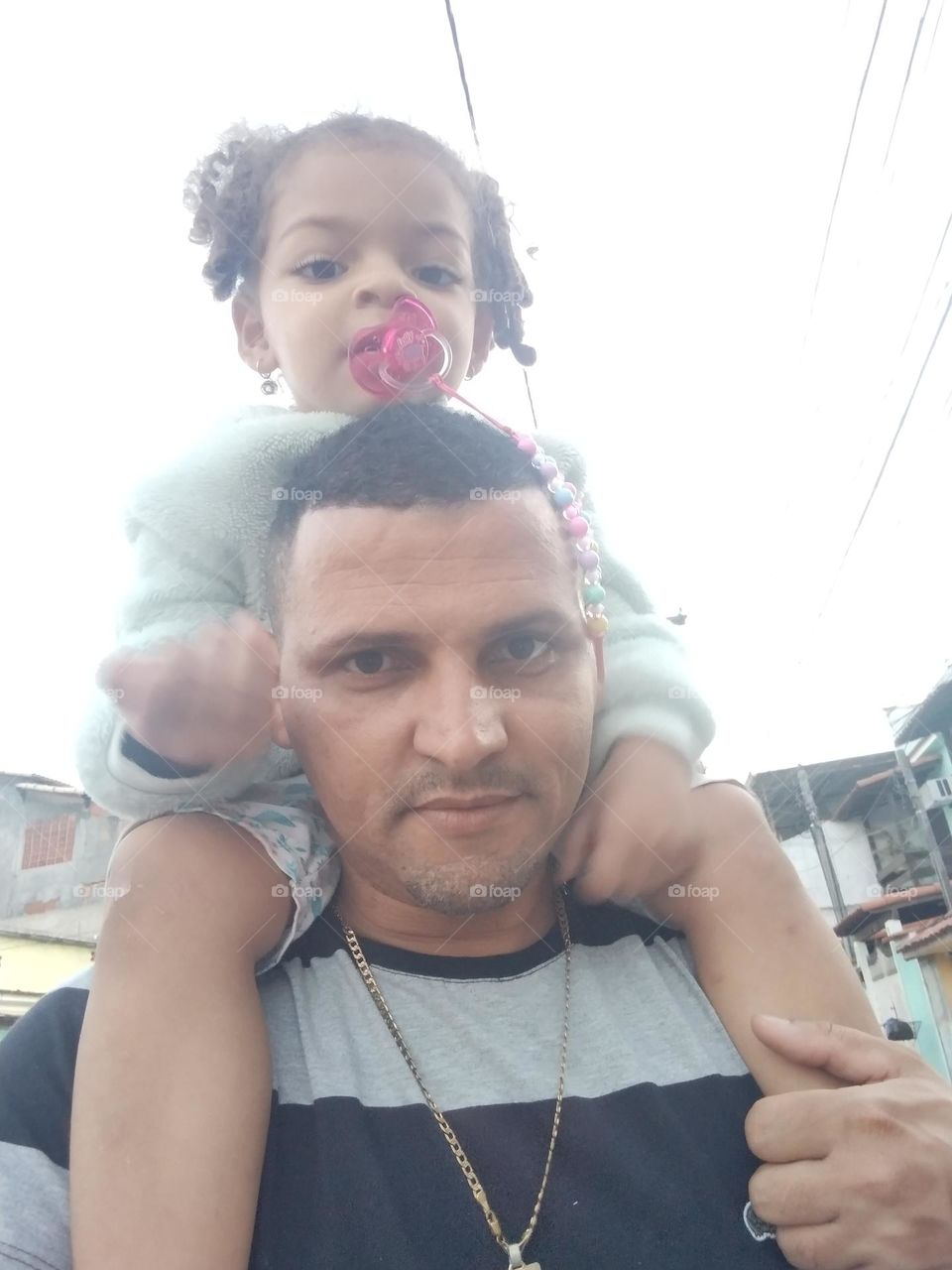 passeando com a filhota