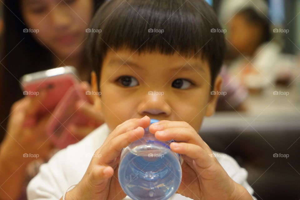 Child, People, Indoors, Girl, Woman