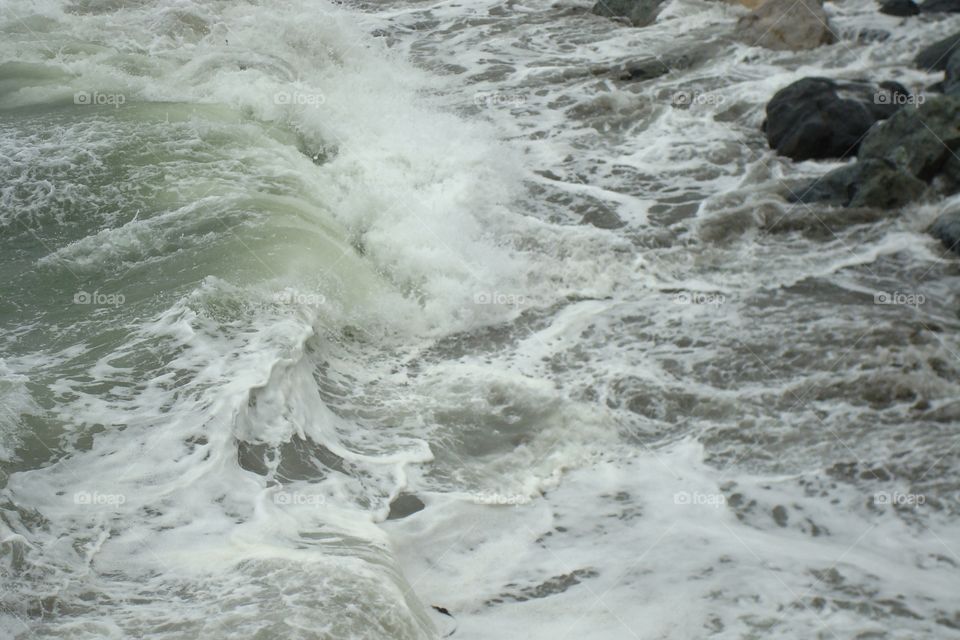 storm waves