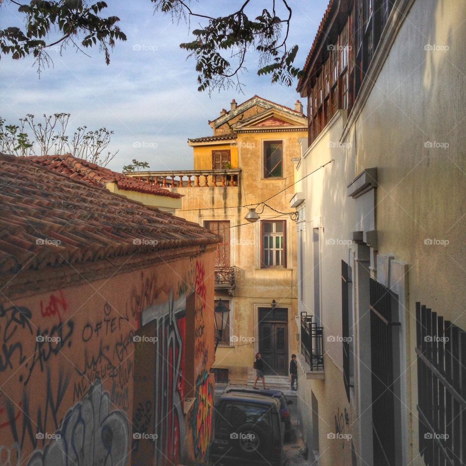 Streets near the Plaka, Athens