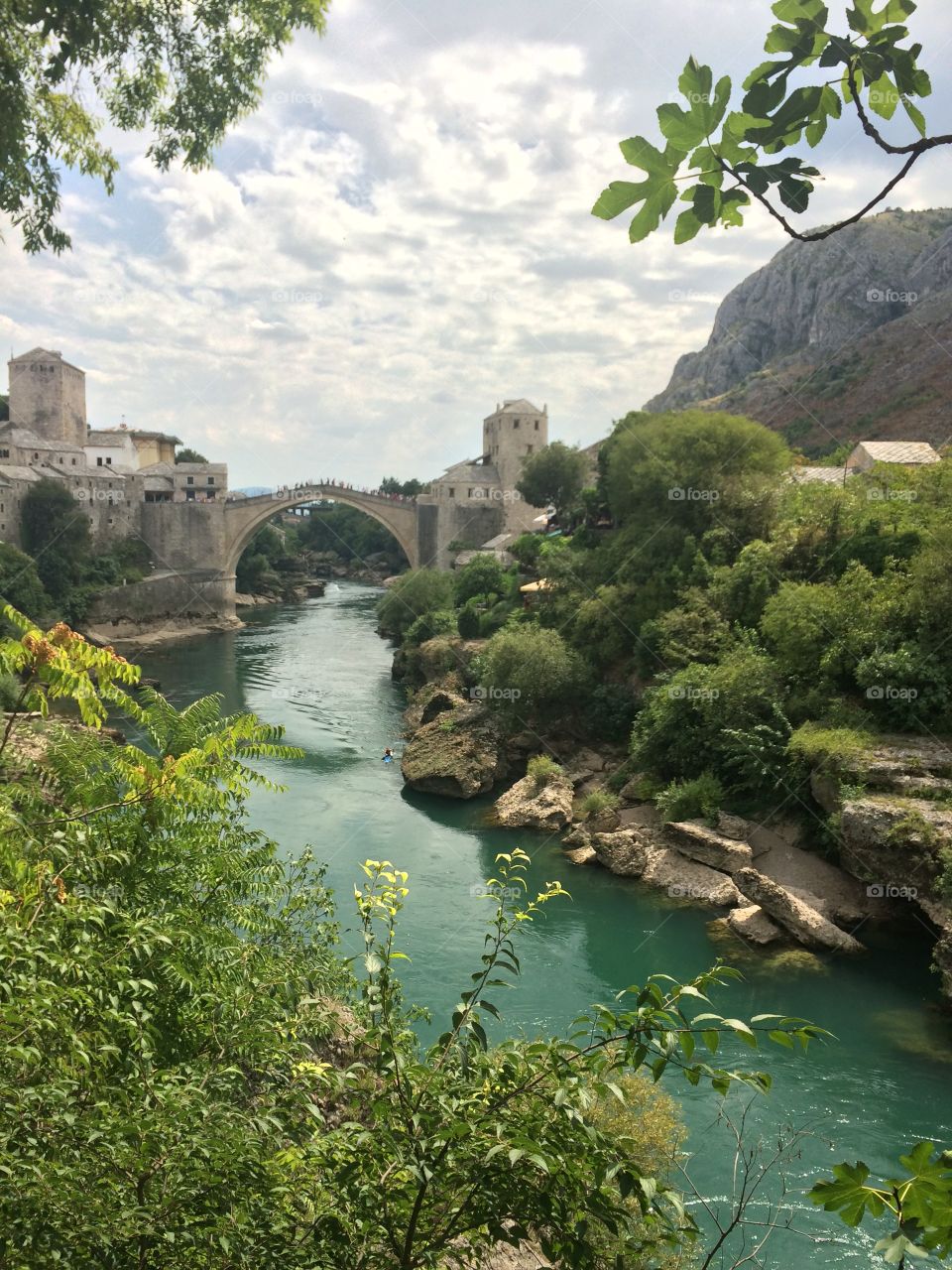View of Mostar's Old Bridge