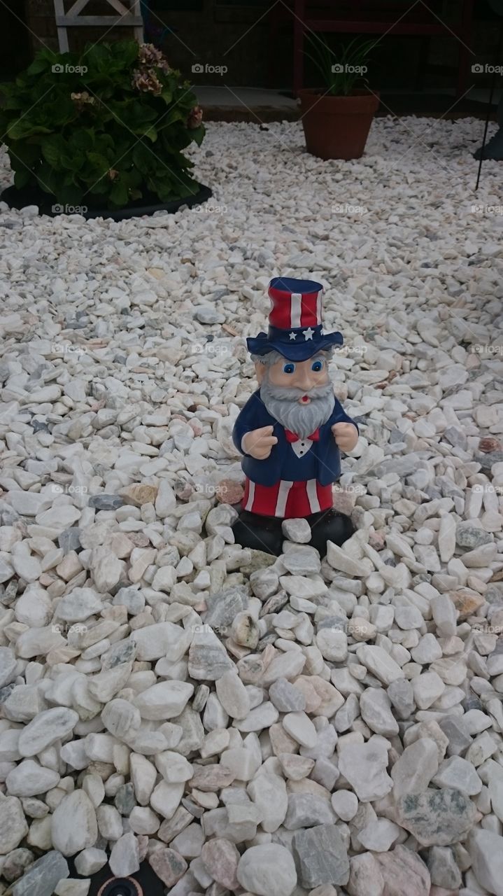 A freedom gnome.