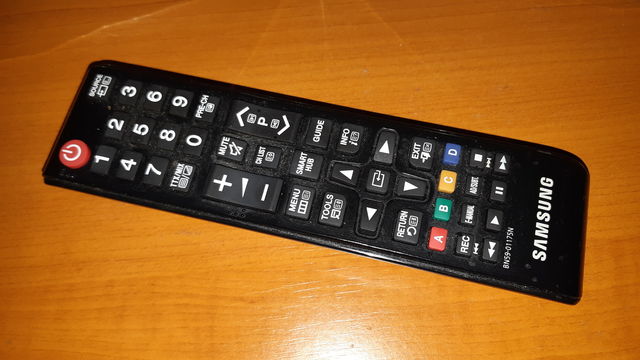 Remote control with buttons for samsung TV