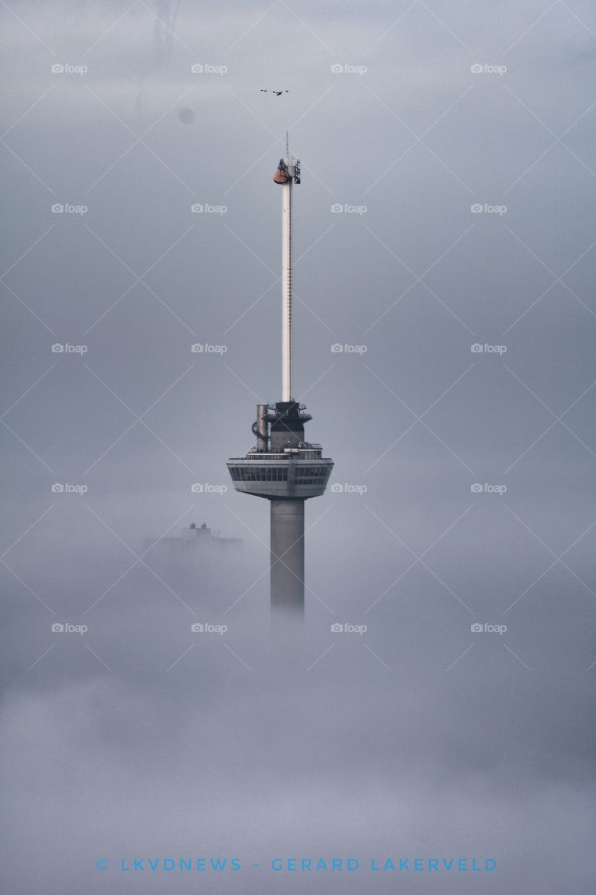 Goodmorning Rotterdam on this foggy morning