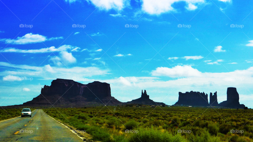 Around the Monument valley tribal park