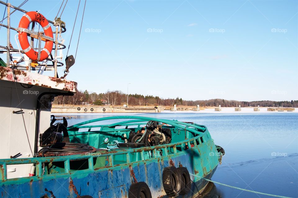 the tugboat Igor Pernå, Norrtälje , Sweden 