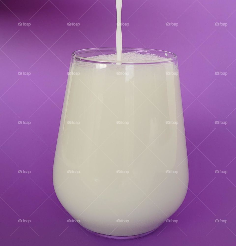 A glass of milk🥛 Organic 🐄
