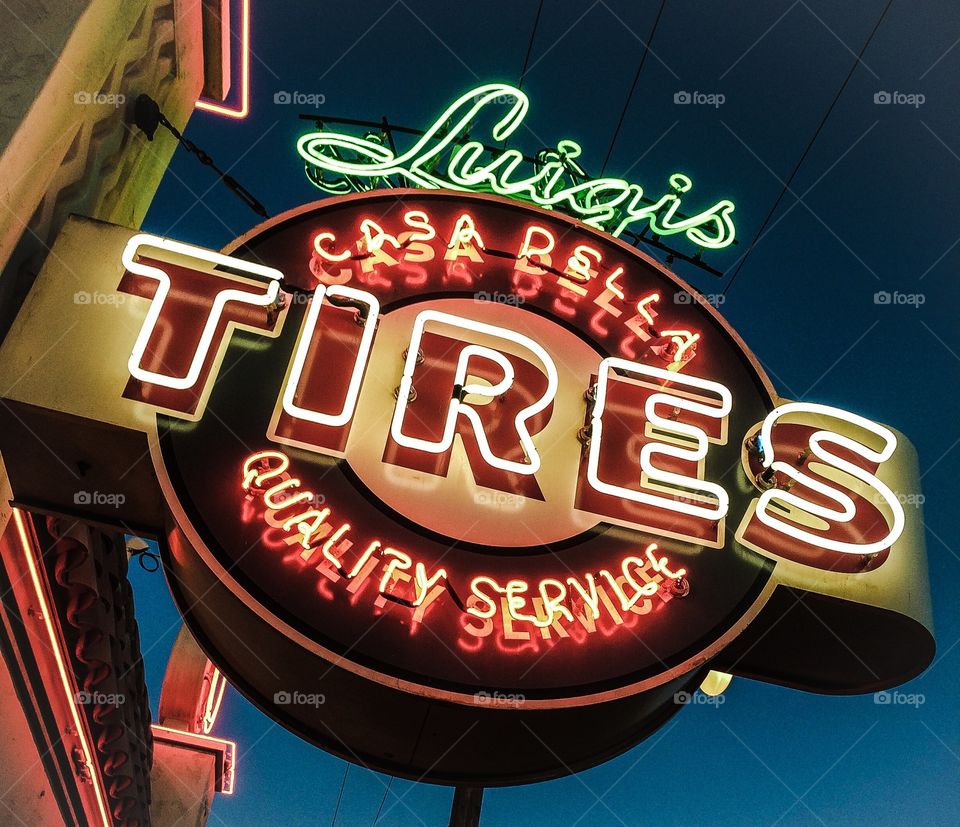 Visit Luigi's Tires, located in downtown Radiator Springs, for all your tire needs. 