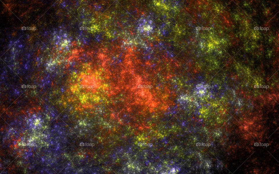 multicolored fractal