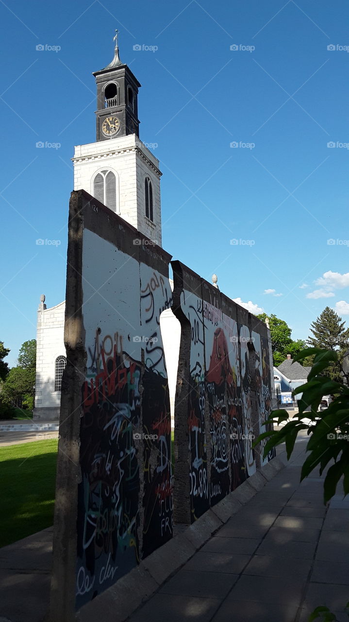 Berlin wall memorial