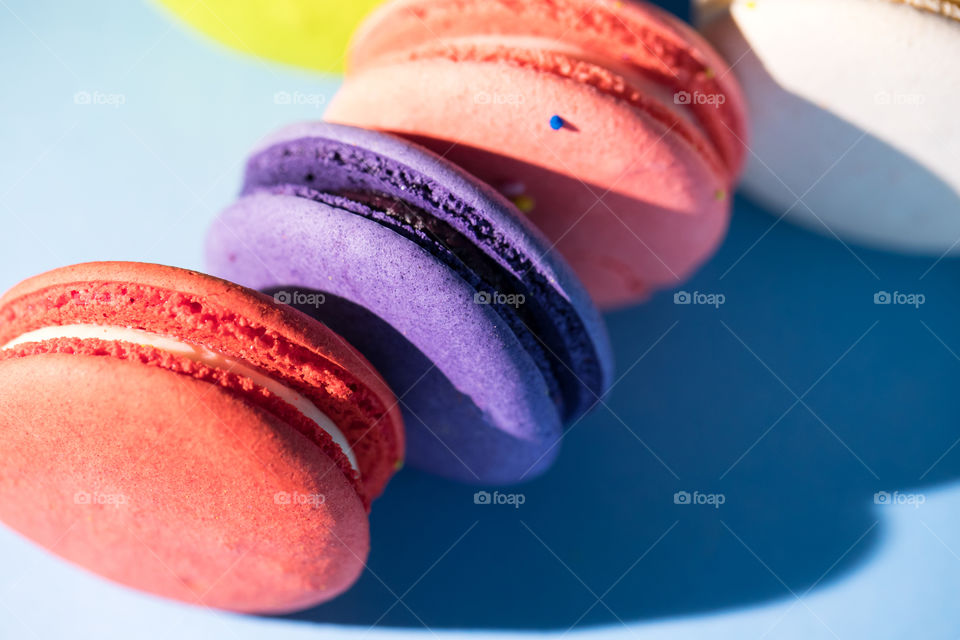 Happy bright macaroons