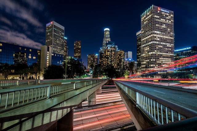 Busy city
