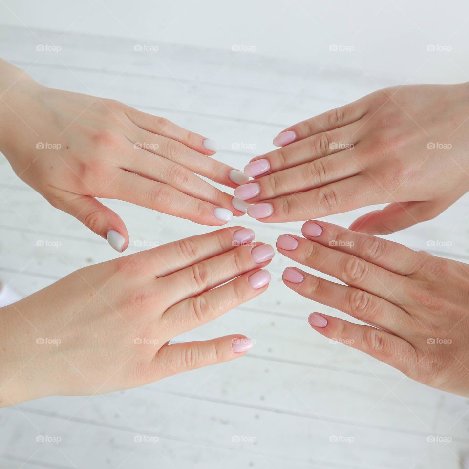 My hand so beautiful 