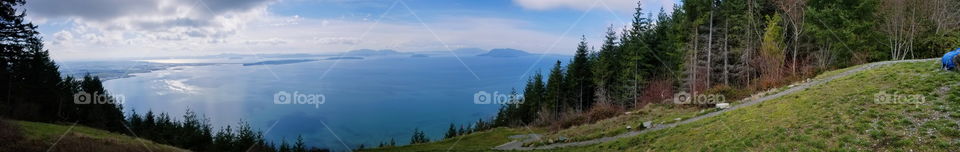 Panoromic view of Oyster Dome.
Adjective adjective and I'm out of adjectives.