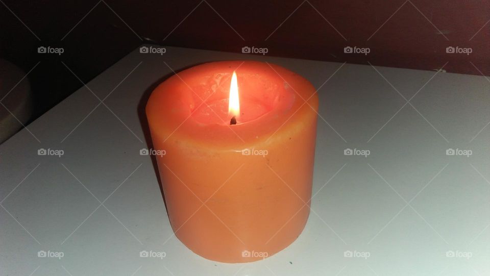 charming candle s flame.