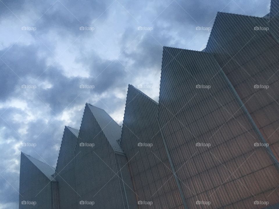 Top of Philharmonic Hall in Szczecin 