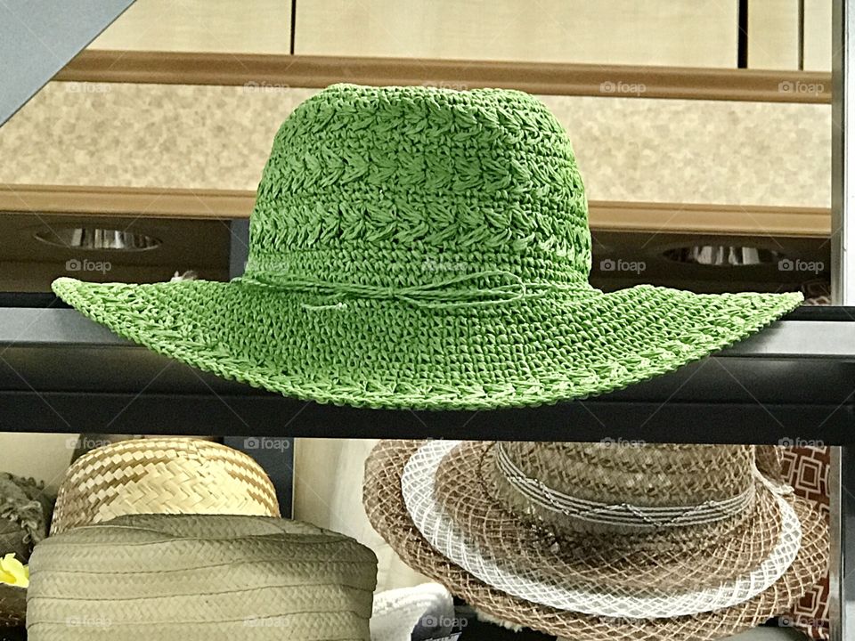 The clear standout on the hat shelf