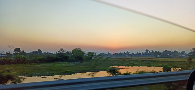 Postmeridian landscape