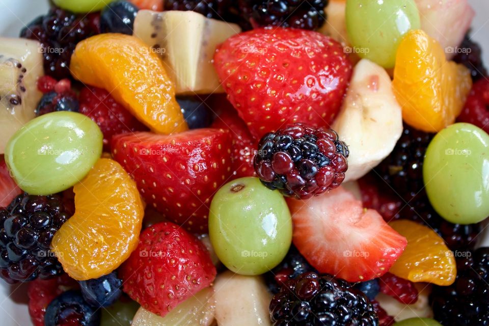 Delicious fruit salad