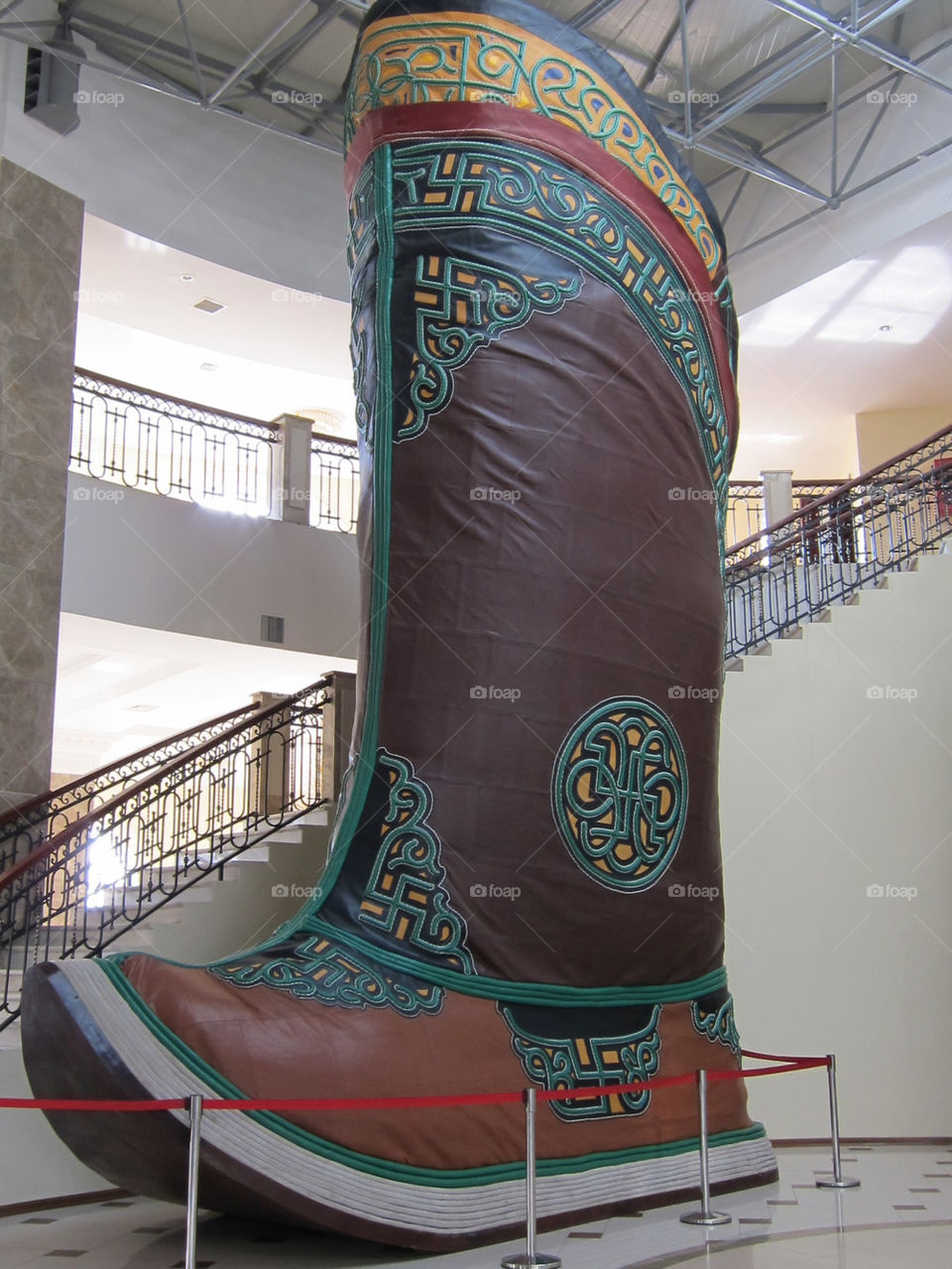 shoe traditional big mongolia by thepapierdollies