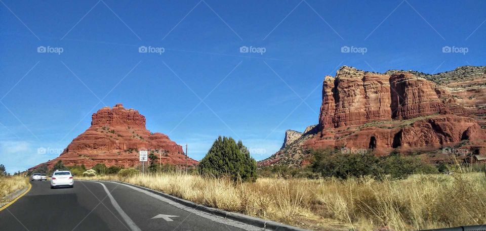 Scenic Sedona, Bell Rock, Sedona, Arizona, USA