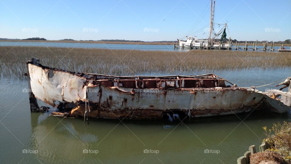 old boat
