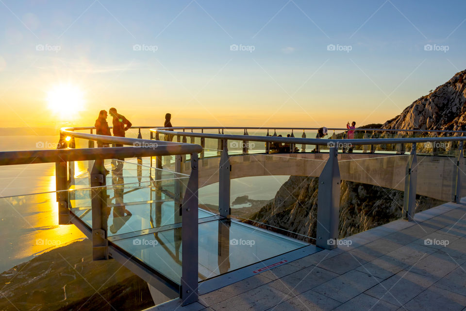 Skywalk Biokovo in Croatia