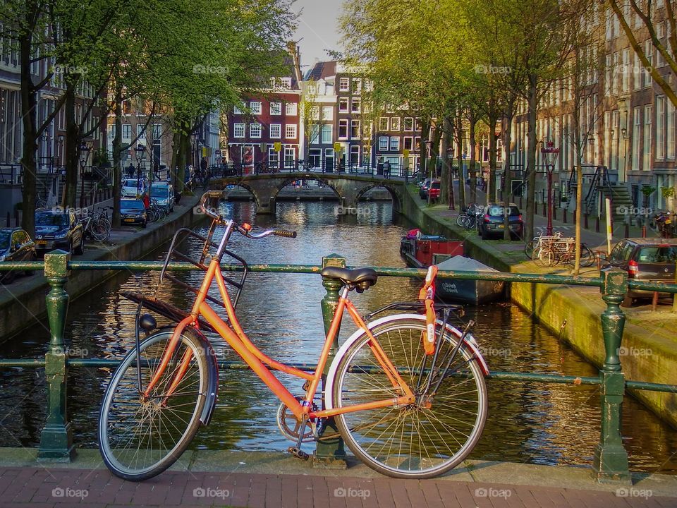 Bridge Bike Amsterdam Bicycle