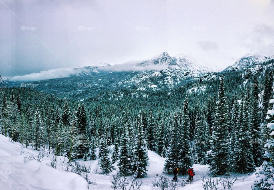 Rocky mountain national park in Colorado