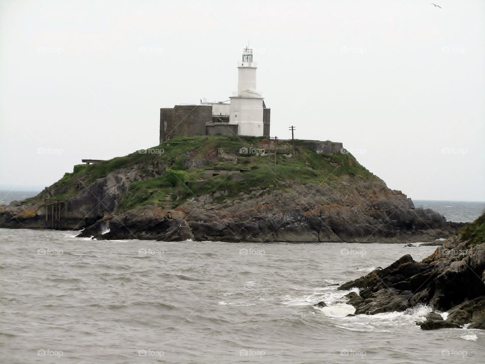 Lighthouse - Mumbles, Whales