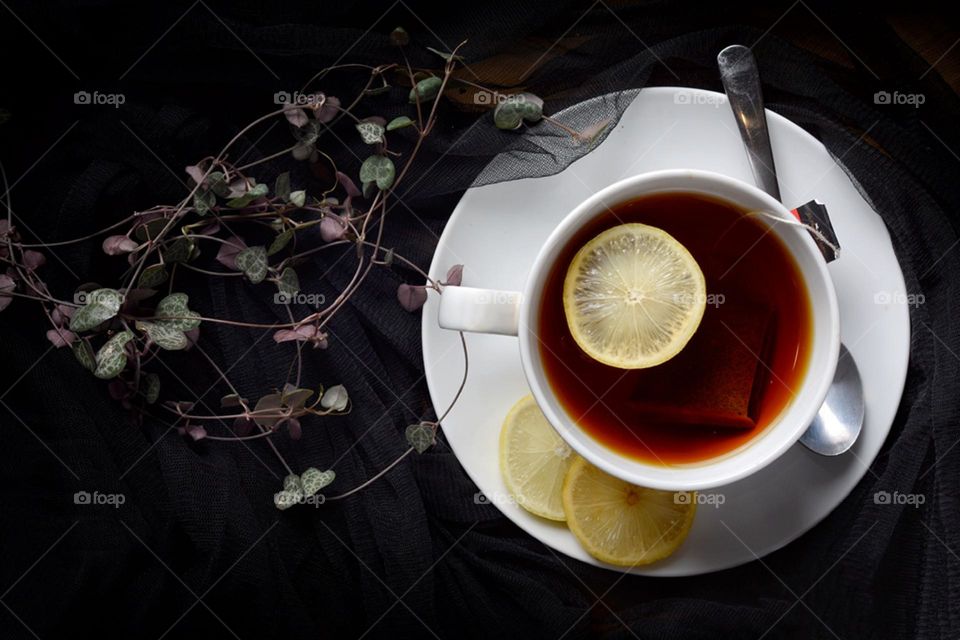 Hot Lemon Tea