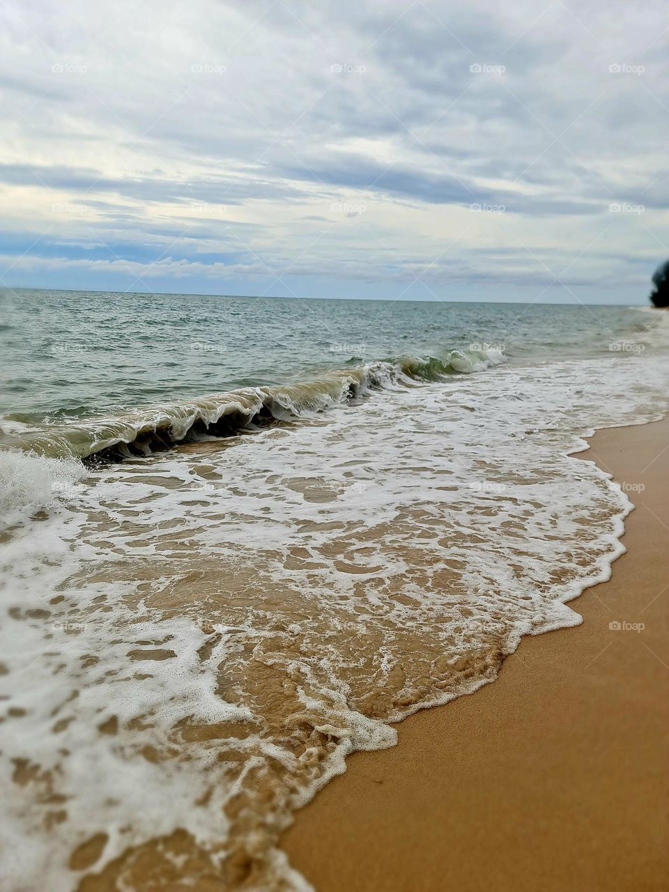 Letting my worries wash out by the tide