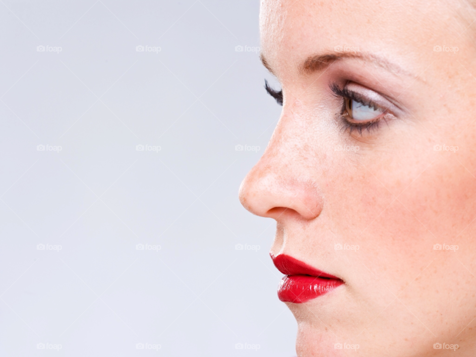 people red photography makeup by jmsilva59