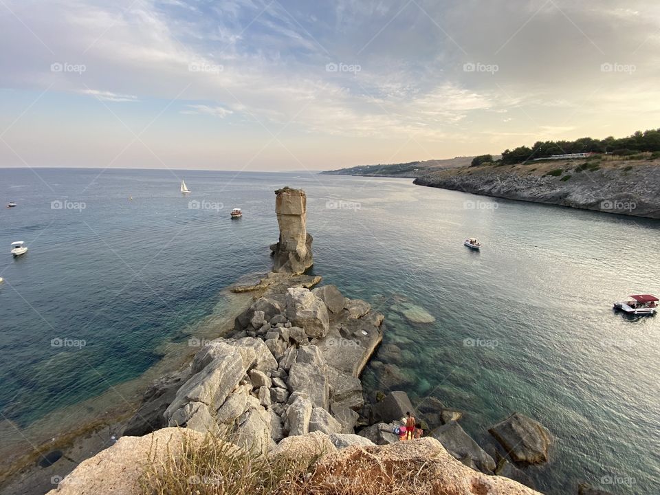 This is the beautiful end of Italy 