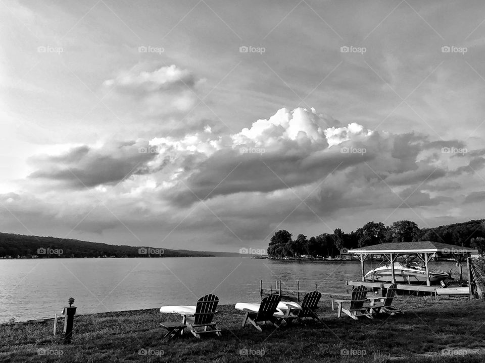 Keuka Lake clouds