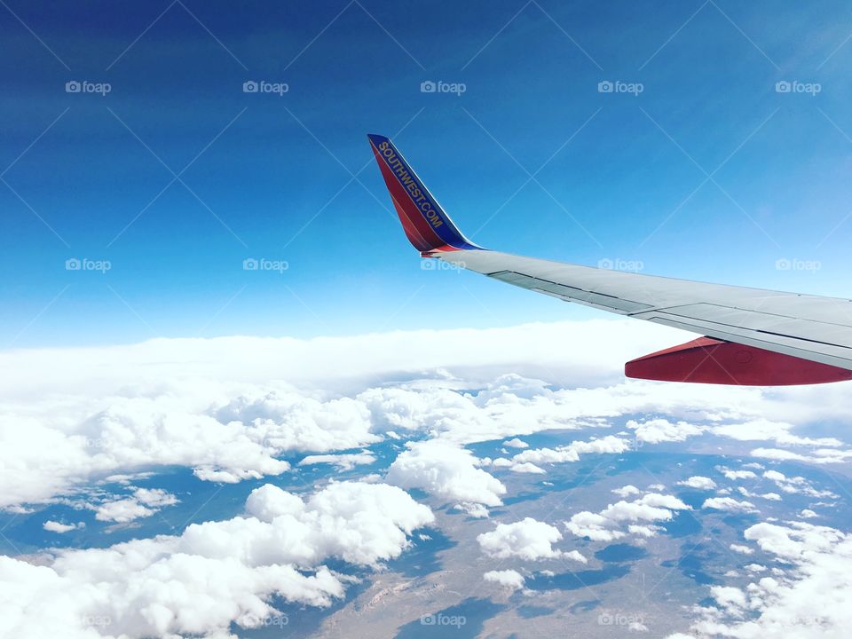 Airplane, Sky, No Person, Aircraft, Travel