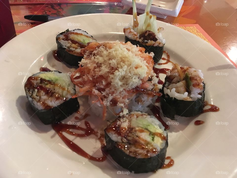 All you can eat sushi is the best!