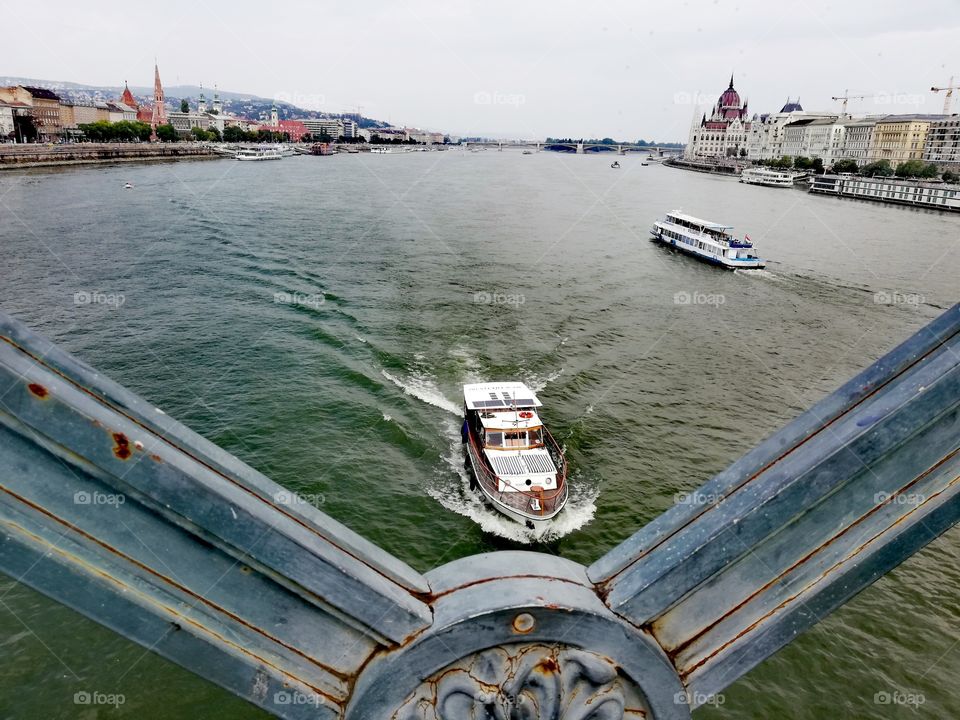 Budapest-view from the bridge