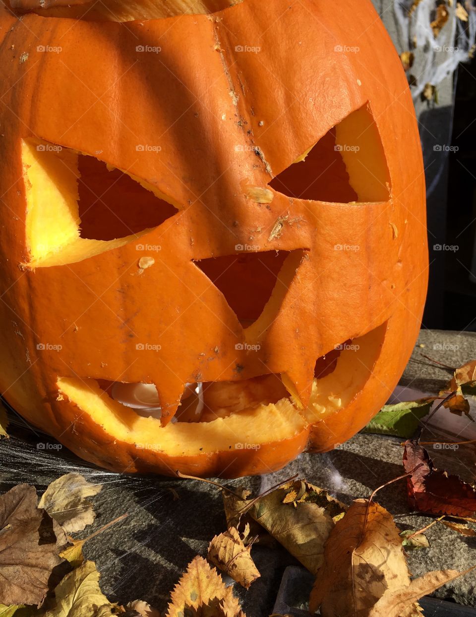 Halloween pumpkin.