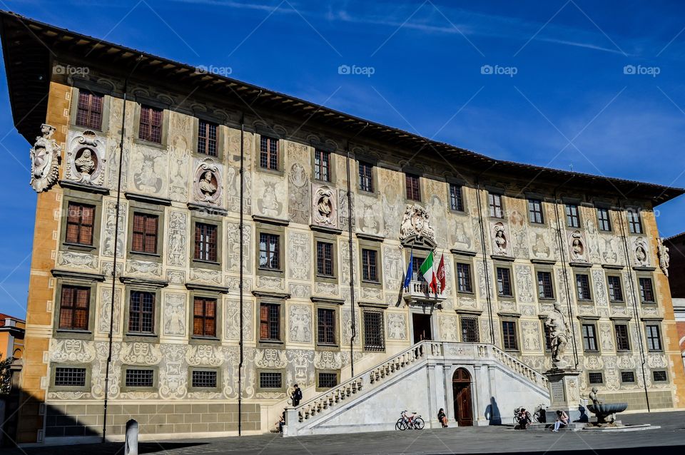 Palazzo della Carovana. Palazzo della Carovana, en la Plaza de los Caballeros (Pisa - Italy)