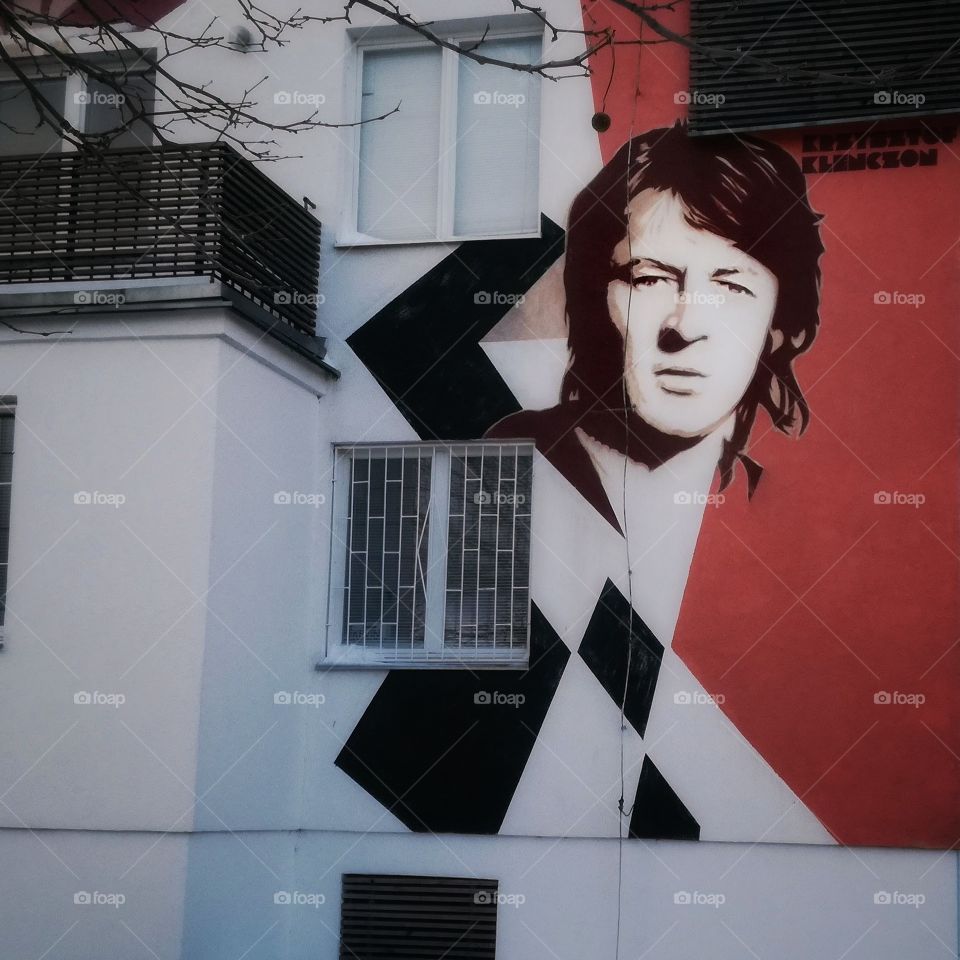 Sopot, Krzysztof Klenczon, mural