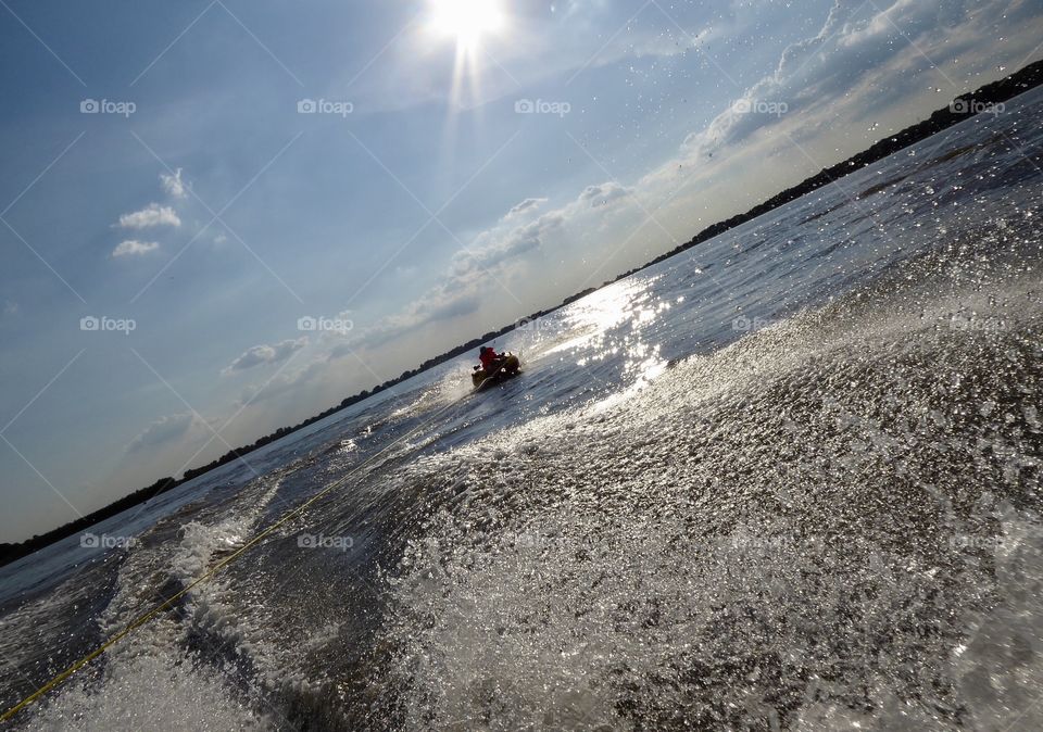 Funny day on the river