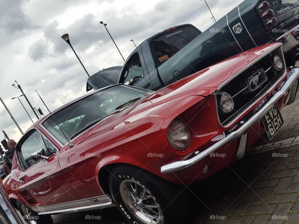 old Ford mustang