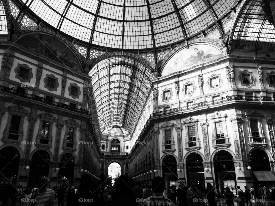 Galleria Vittorio Emanuele II, Milan. Italy