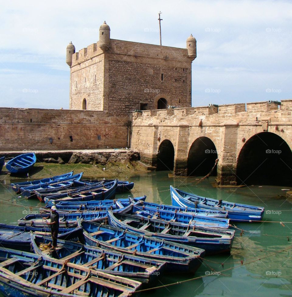 Blue fish boats 💙